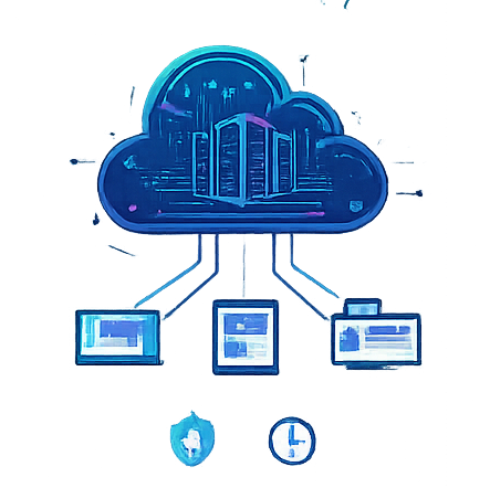 Web hosting service image