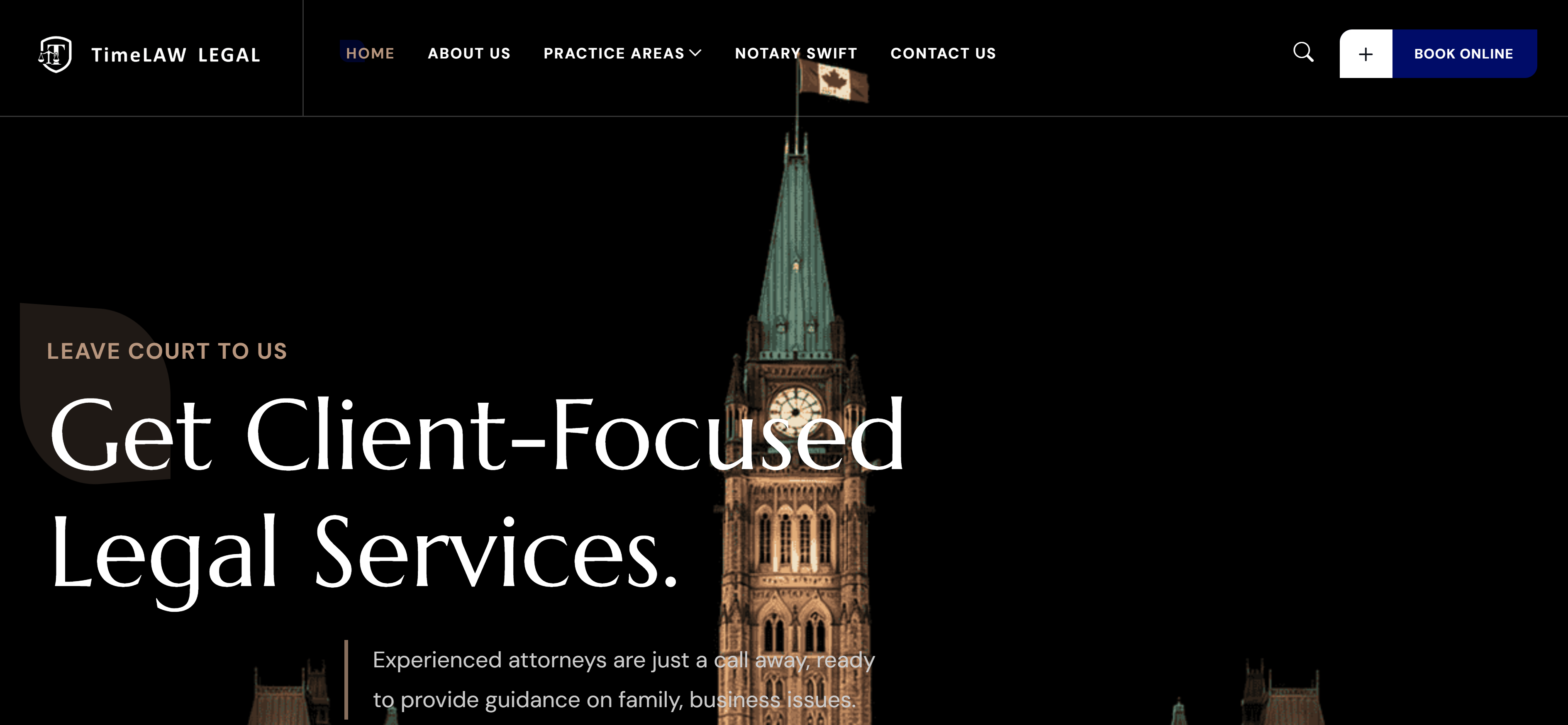 TimeLAW Legal project screenshot