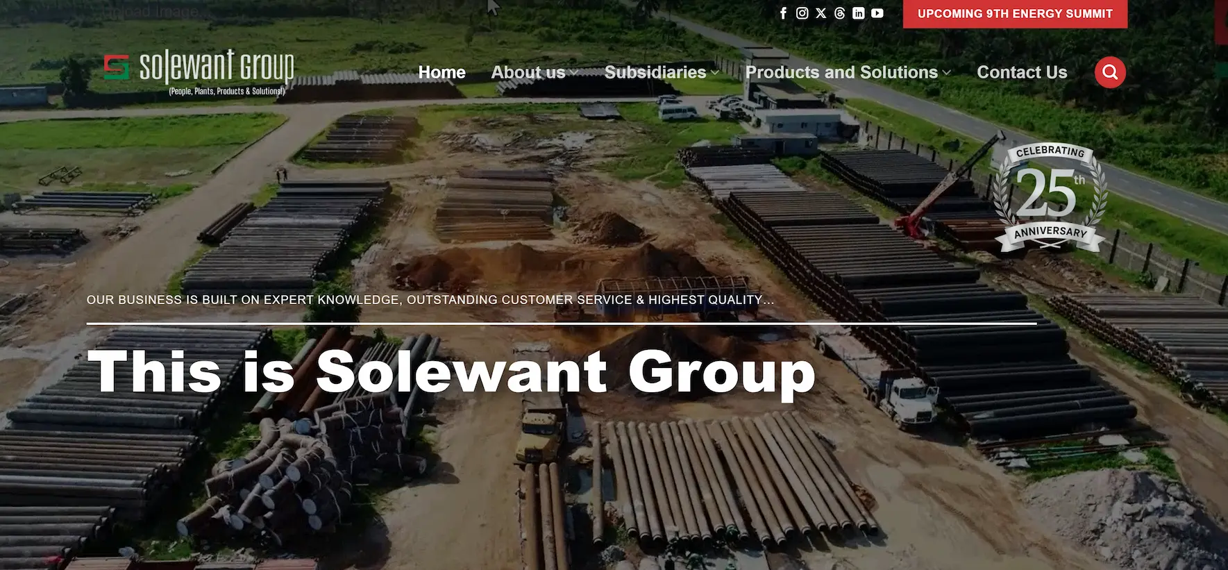 Solewant Group project screenshot