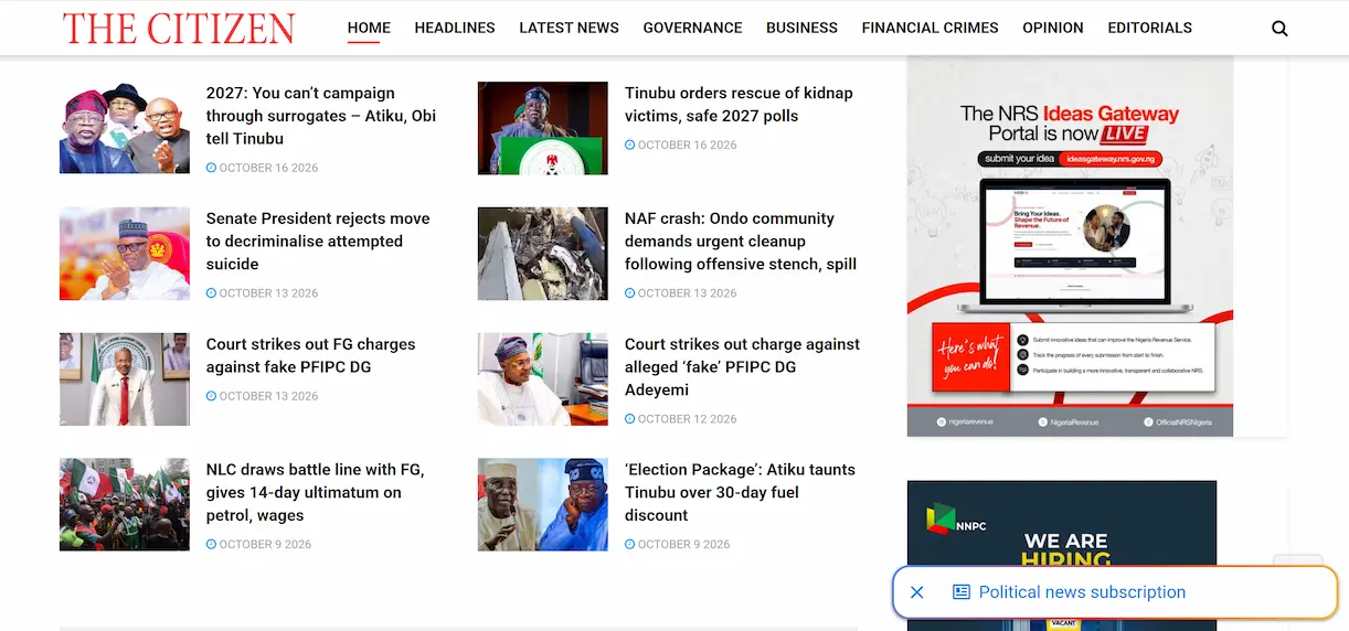 The Citizen NG project screenshot